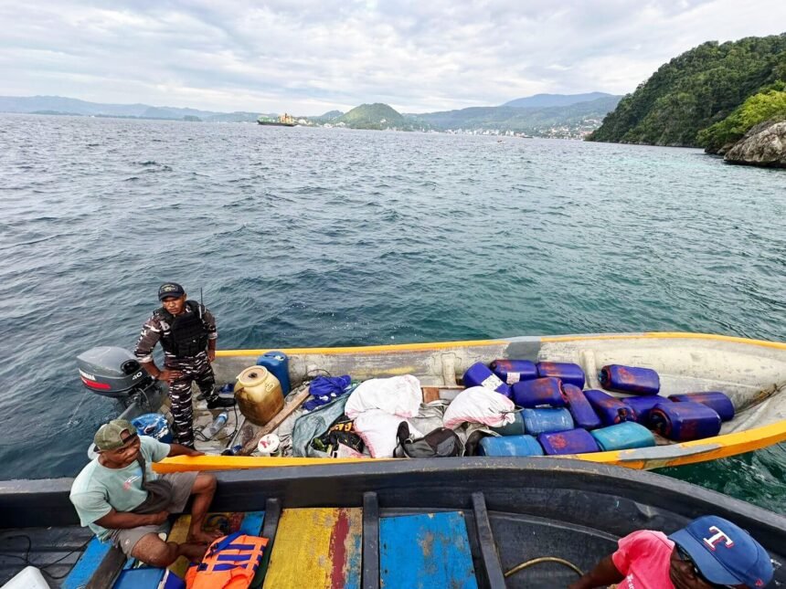 Penjaga garis pantai di bawah Komando Lantamal X Jayapura, Juni 2025.
