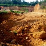 Tambang pasir diduga ilegal beroperasi di wilayah kabupaten Bone Sulawesi Selatan, Juni 2025.