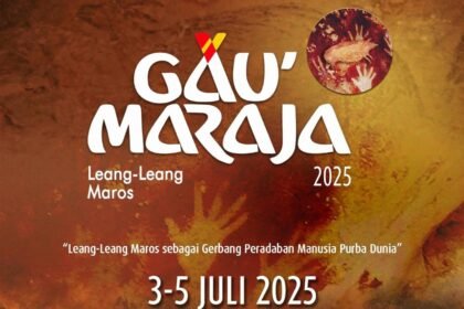 Perhelatan budaya besar Gau Maraja.
