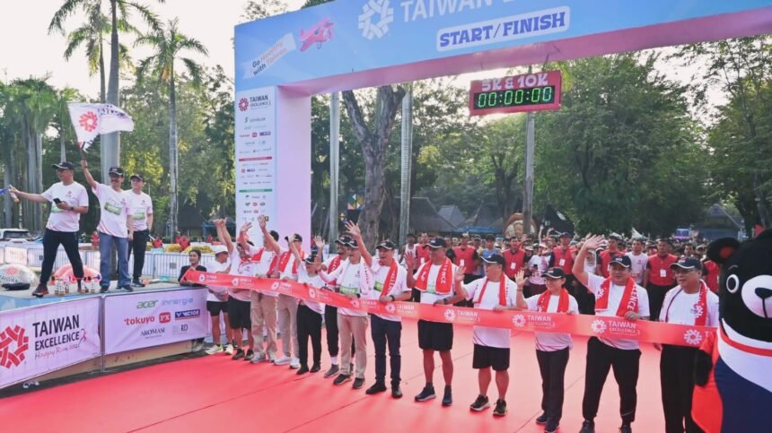 Taiwan Excellence Happy Run 2025 mencatat pendaftaran penuh dalam 30 menit, rayakan satu dekade kolaborasi Taiwan-Indonesia, (15/6/2025).