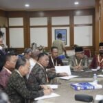 Lemhannas kumpulkan para peserta retret kepala daerah di Jatinangor-Sumedang, bicara soal ancaman kebangsaan, Juni 2025. (puspen kemendagri/ho/mp)