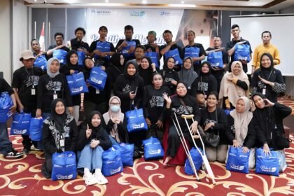 Pelindo menggelar pelatihan bagi UMKM disabilitas di Makassar, (25/6/2025).