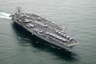 Kapal Induk AS USS Nimitz, Juni 2025. (rtnews/ho/mp)