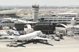 Israel tutup wilayah udara usai serangan AS ke Iran, (22/6/2025). (geopolitics_live/ho/mp)