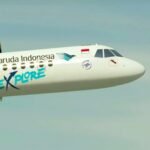 Pesawat Garuda Indonesia.