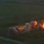 Penampakan sistem pelontar api berat Rusia di arah Pokrovsky, Ukraina, (10/6/2025). (Minoborony/ho/mp)