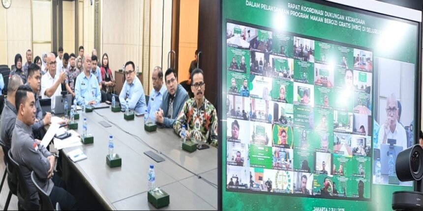 Kejaksaan Agung dukung BGN percepat pengadaan lahan 1.542 Pusat Layanan Gizi di seluruh Indonesia, Juli 2025.