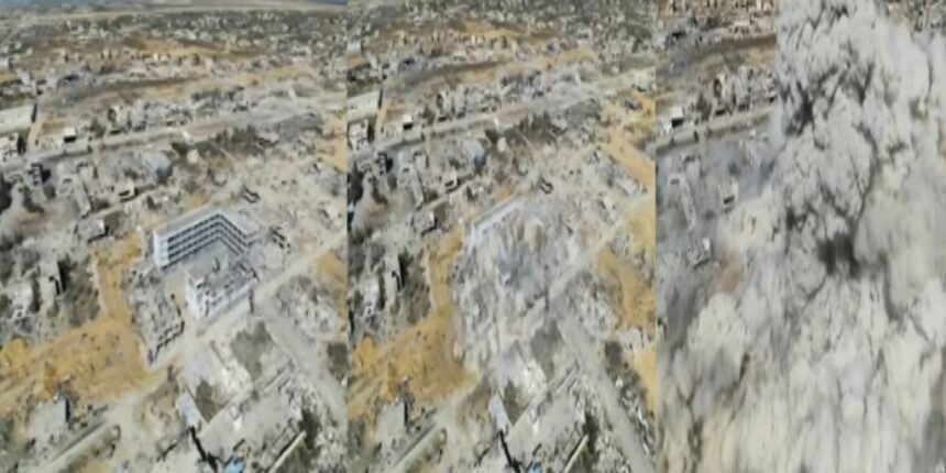 Penghancuran fasilitas sipil terus terjadi di Rafah, selatan Gaza.