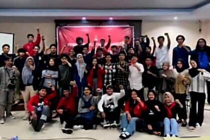 LMND Sulsel menggelar pelatihan kader di Aula Balai Besar Guru Penggerak (BBGP) Makassar, Sabtu, 28 Juni 2025.