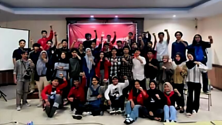 LMND Sulsel menggelar pelatihan kader di Aula Balai Besar Guru Penggerak (BBGP) Makassar, Sabtu, 28 Juni 2025.