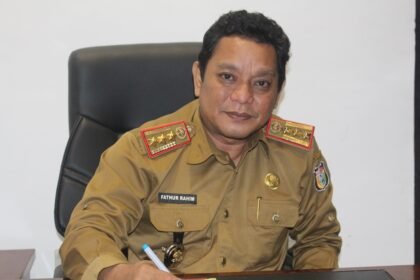 Kepala Satuan Polisi Pamong Praja Kota Makassar, Fathur Rahim.