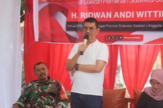 Anggota DPR RI dari Fraksi PDI Perjuangan, Ridwan Andi Wittiri.