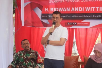 Anggota DPR RI dari Fraksi PDI Perjuangan, Ridwan Andi Wittiri.