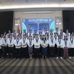 Kegiatan pelantikan pengurus pusat baru GMKI untuk masa bakti 2025–2027.