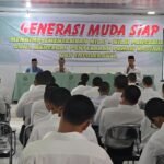 Kegiatan implementasi nilai-nilai Pancasila guna mencegah penyebaran paham radikal dan intoleransi kepada para santri Pesantren Ar-Raudlatul Hasanah, Medan, Sabtu, 5 Juli 2025.