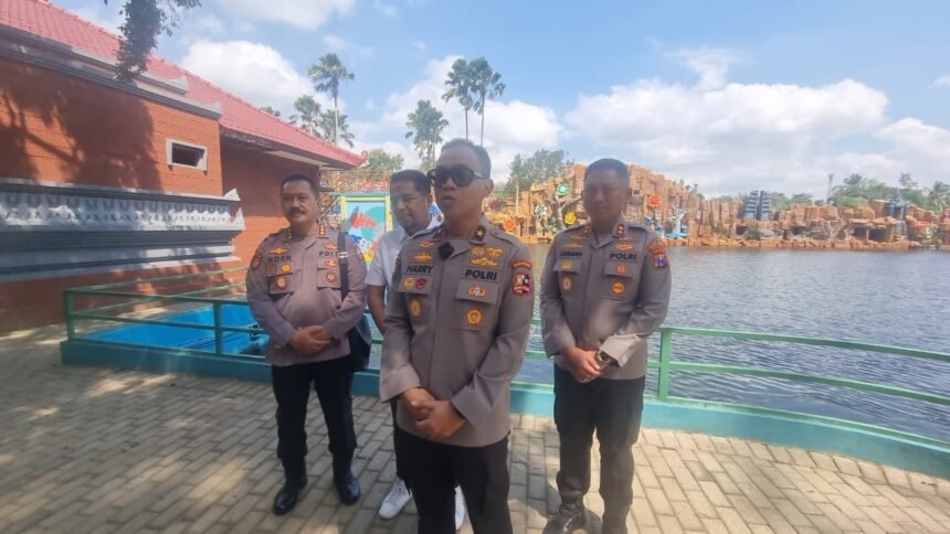 Korsabhara Baharkam Polri perkuat sistem pengamanan objek wisata di Jawa Timur, Juli 2025.