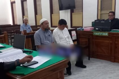 Terdakwa bebas karena bukan pidana korupsi di Pengadilan Tinggi Medan, Juli 2025.