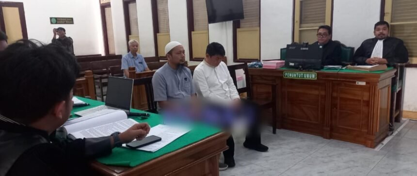Terdakwa bebas karena bukan pidana korupsi di Pengadilan Tinggi Medan, Juli 2025.