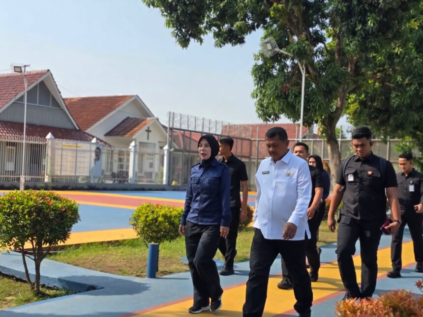 Dirjenpas tinjau Lapas Kelas IIA Tangerang, Kamis, 24 Juli 2025.