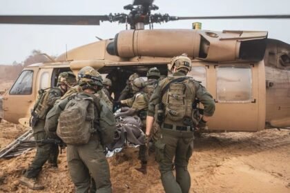 Dua tentara Israel terluka parah akibat serangan anti-tank milik perlawanan Gaza, (5/7/2025).