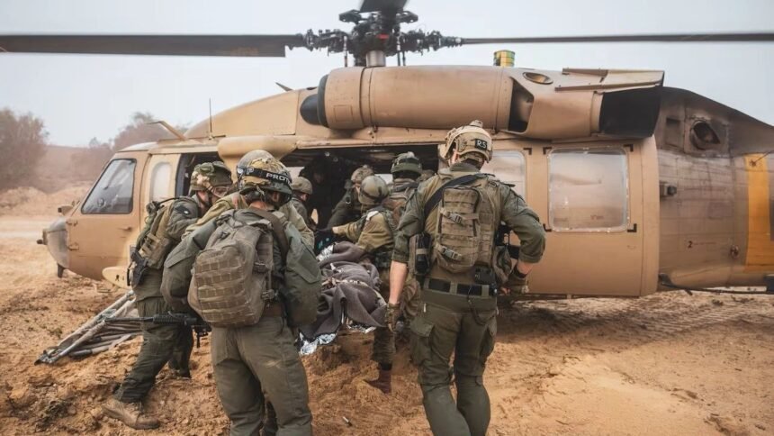 Dua tentara Israel terluka parah akibat serangan anti-tank milik perlawanan Gaza, (5/7/2025).
