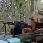 Bentrokan bersenjata Thailand-Kamboja meningkat di perbatasan, (24/7/2025). (@TabZLIV/ho/mp)