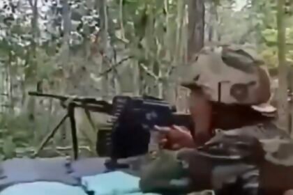 Bentrokan bersenjata Thailand-Kamboja meningkat di perbatasan, (24/7/2025). (@TabZLIV/ho/mp)