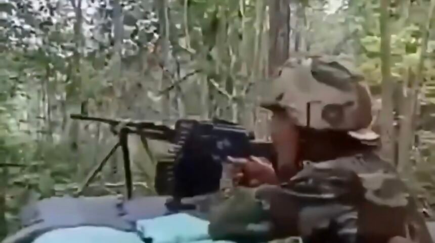 Bentrokan bersenjata Thailand-Kamboja meningkat di perbatasan, (24/7/2025). (@TabZLIV/ho/mp)