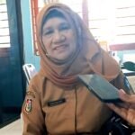 Kepala Sekolah SMP Negeri 2 Makassar, Hj. Andi Muliati.