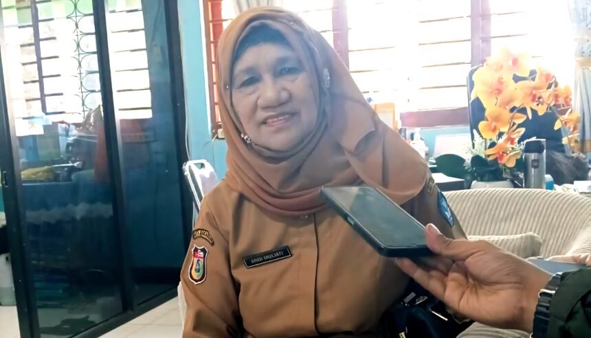 Kepala Sekolah SMP Negeri 2 Makassar, Hj. Andi Muliati.