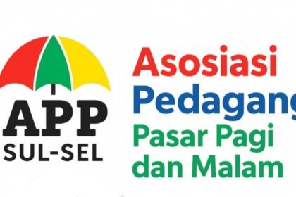 Logo Asosiasi Pedagang Pasar Pagi dan Malam (APP) Sulawesi Selatan. APP GOR Sudiang menyatakan siap menggelar audiensi dengan Dinas Pemuda dan Olahraga Sulsel untuk membahas pengelolaan Pasar GOR Sudiang yang dinilai perlu dikelola secara transparan dan berpihak pada pedagang.