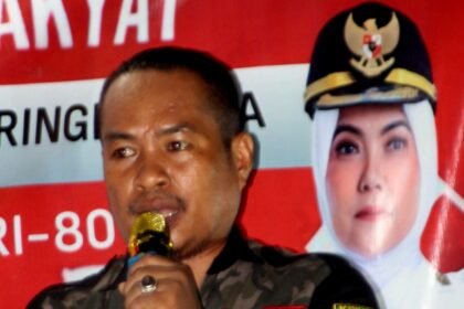 Ketua Kiwal Garuda Hitam PAC Biringkanaya, Achmad, SE.
