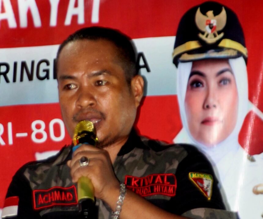 Ketua Kiwal Garuda Hitam PAC Biringkanaya, Achmad, SE.