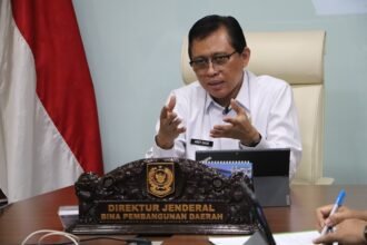 Direktur Jenderal Bina Pembangunan Daerah Kemendagri, Restuardy Daud.