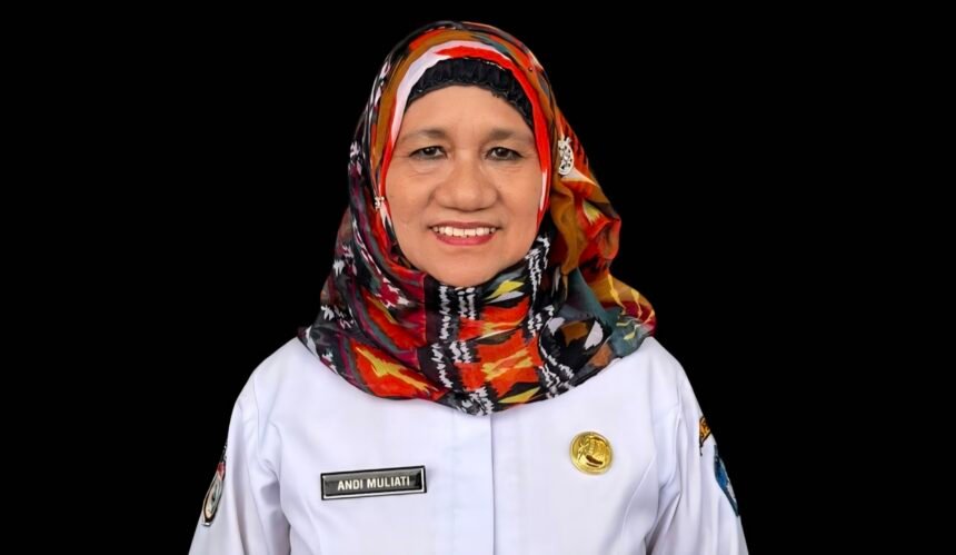 Kepala SMP Negeri 2 Makassar, Hj. Andi Muliati, S.Pd., M.Pd.