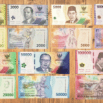 Uang kertas Rupiah.