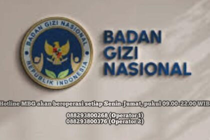 Badan Gizi Nasional (BGN) buka saluran pengaduan (hotline) untuk pelaksanaan Program Makan Bergizi Gratis (MBG).