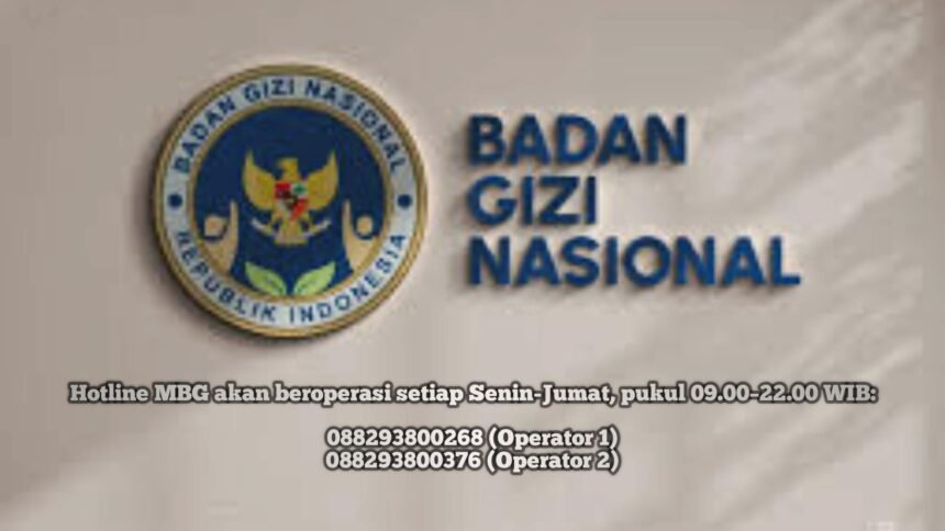 Badan Gizi Nasional (BGN) buka saluran pengaduan (hotline) untuk pelaksanaan Program Makan Bergizi Gratis (MBG).