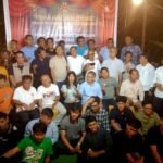Alumni Seminari St. Petrus Klaver (SPC) Makassar lintas generasi berfoto bersama dalam reuni akbar 2025 di Baruga Kare, Senin (8/9/2025). Acara ini sekaligus menandai lahirnya Ikatan Alumni SPC Makassar secara resmi.