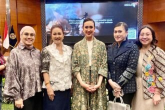 Sejumlah tokoh perempuan menghadiri peluncuran program Wonderful Indonesia Wellness dan penetapan Hari Wellness Nasional yang digagas Kemenparekraf di Jakarta.