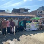 Pemkab Enrekang bersama masyarakat memperingati Hari Kebersihan Sedunia dengan aksi bersih-bersih di Pasar Sentral Enrekang, (19/9/2025).