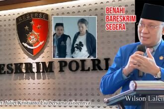 Wilson Lalengke desak Kapolri benahi Bareskrim terkait penundaan pelimpahan kasus Juliet Kristianto Liu.