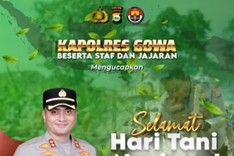 Ucapan selamat memperingati Hari Tani Nasional 24 September 2025.