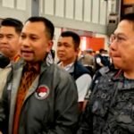Direktur Reserse Narkoba Polda Sumut, Kombes Jean Calvijn Simanjuntak, dalam konferensi pers di Mapolda Sumut, Jumat (26/9/2025).