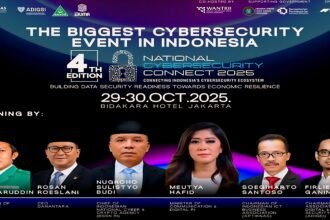 APTIKNAS bersama ADIGSI dan GP Ansor menggelar National Cybersecurity Connect (NCC) 2025 pada 29–30 Oktober di Jakarta, forum terbesar keamanan siber dengan dukungan BSSN, Kominfo dan Kemenekraf.