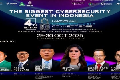 APTIKNAS bersama ADIGSI dan GP Ansor menggelar National Cybersecurity Connect (NCC) 2025 pada 29–30 Oktober di Jakarta, forum terbesar keamanan siber dengan dukungan BSSN, Kominfo dan Kemenekraf.