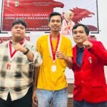 Ketua SAPMA PBB Riau, Donni Hartono Aritonang, mengucapkan selamat kepada Ogik Saputra dan Daniel Alfa atas terpilihnya sebagai pengurus baru GMNI Pekanbaru, sembari menyerukan sinergi gerakan pemuda yang progresif dan berintegritas.