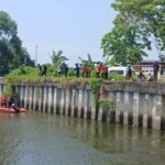 Polsek Tamalate bersama BPBD kota Makassar melakukan pencarian warga tenggelam saat memancing.