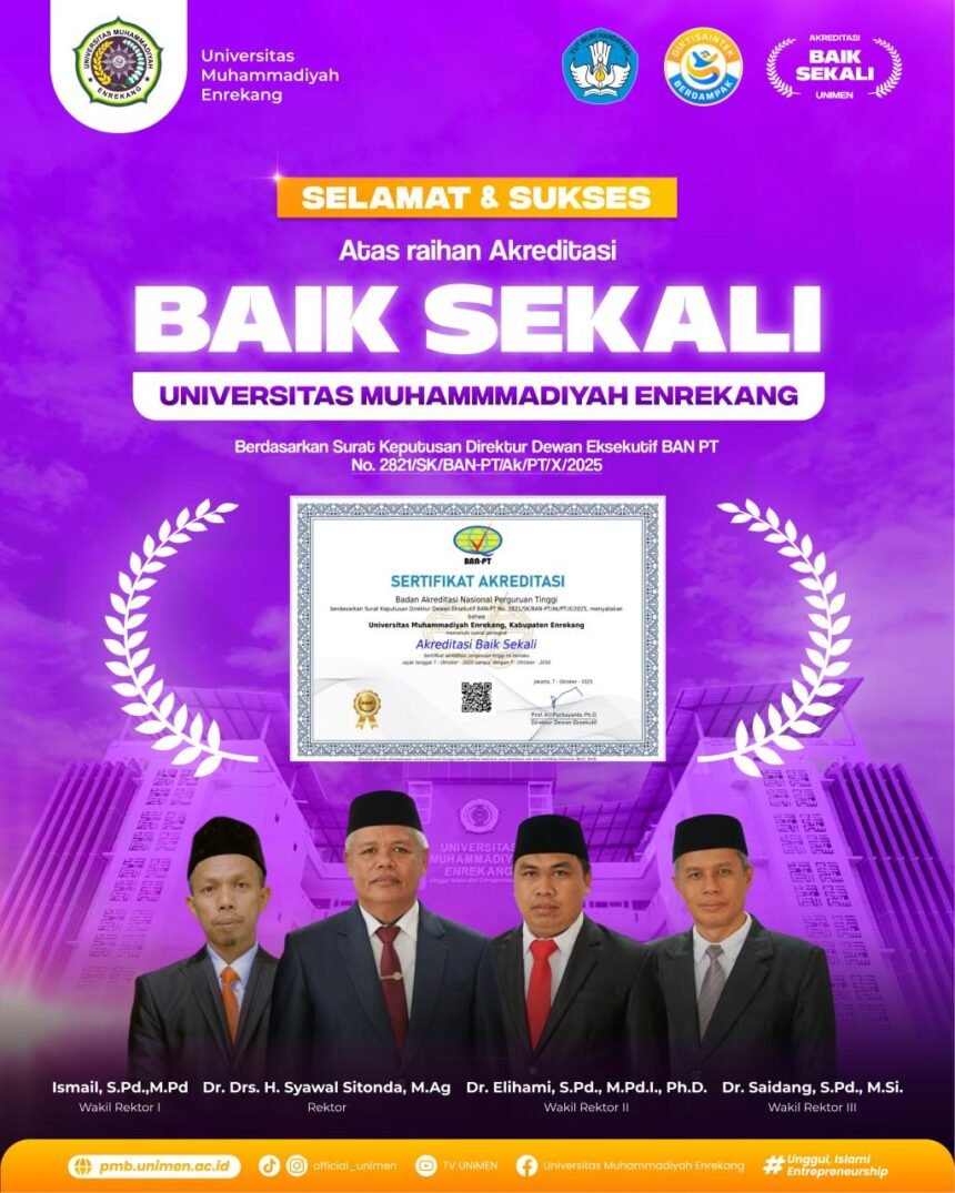 Universitas Muhammadiyah Enrekang (UNIMEN).