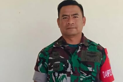 Komandan Dan Lapter Namlea, Letda Adm Sandy Watimena.